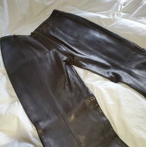 Banana Republic leather pants